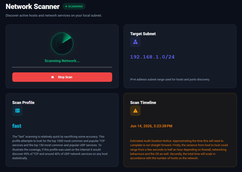 Scanner Active Thumb
